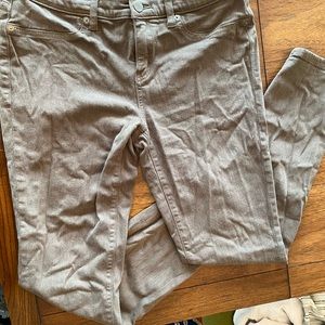 BLACK FRI $ DROP Army green stretchy skinny jeans